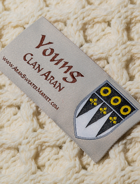 Young Clan Aran Throw