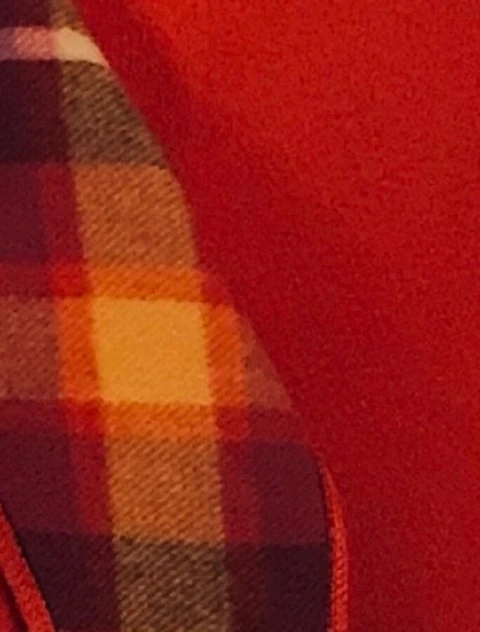 Donegal Tweed Pure Wool Country Walking Cape - Red