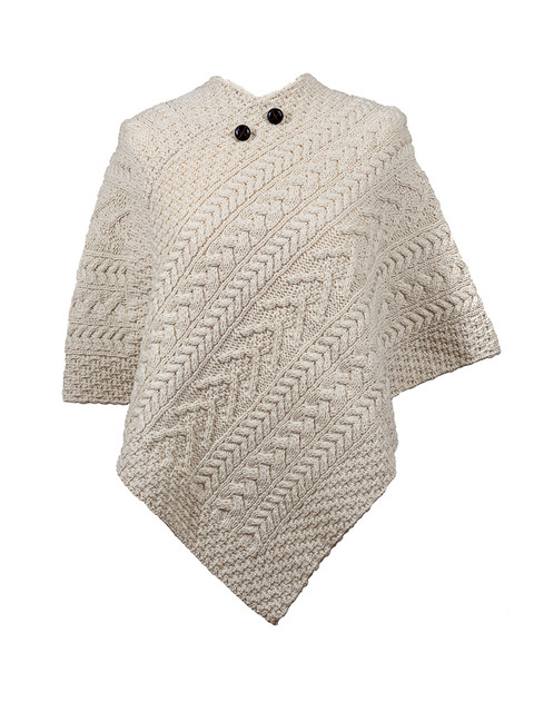 Byrne Clan Aran Poncho