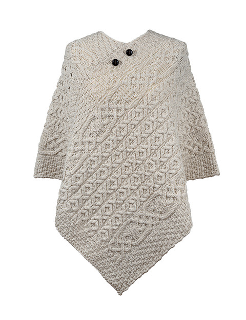 Edwards Clan Aran Poncho