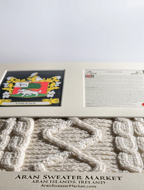 Owens Clan Aran & History Display