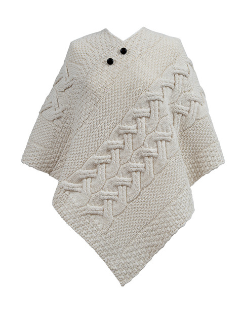 Molloy Clan Aran Poncho