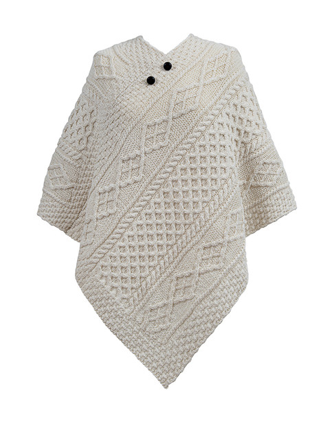 Mulligan Clan Aran Poncho