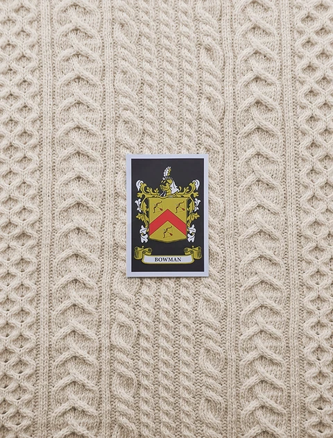 Bowman Clan Aran Throw