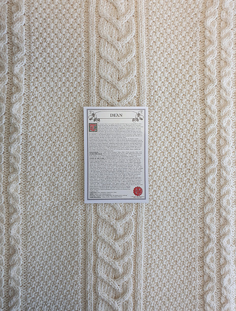 Dean Clan Aran Throw
