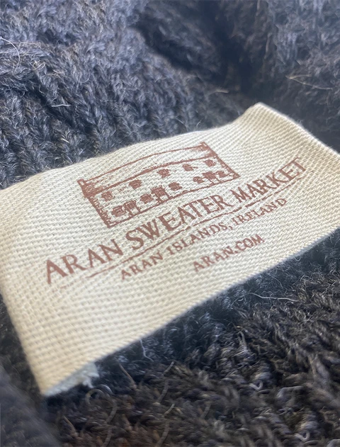 Aran Sweater Market Label