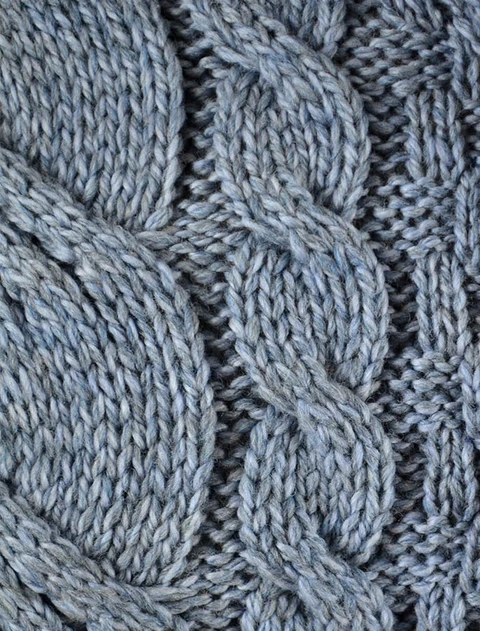 Cable Knit Button-Up Cardigan