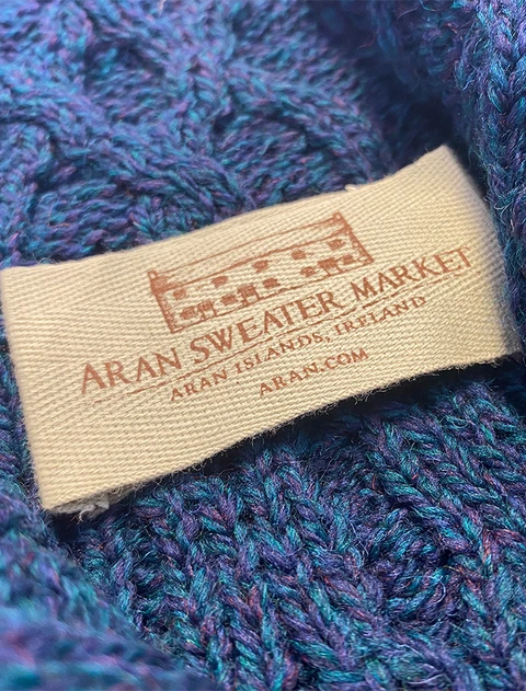 Aran Sweater Market Label