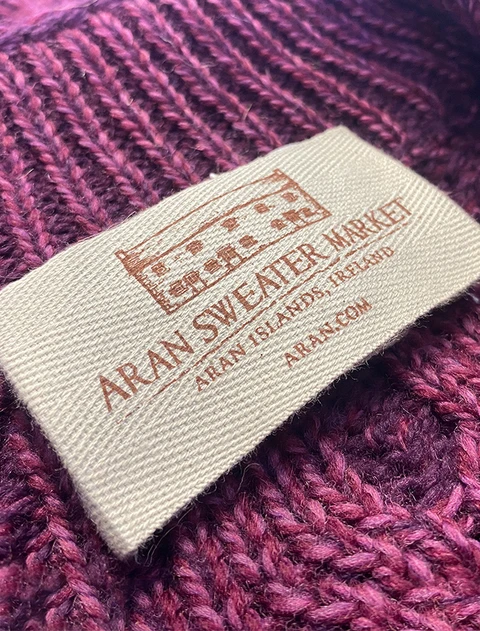 Aran Sweater Market Label