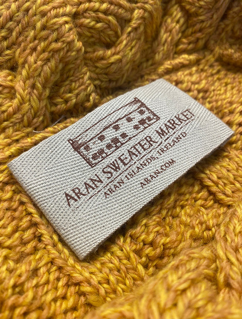 Aran Sweater Market Label