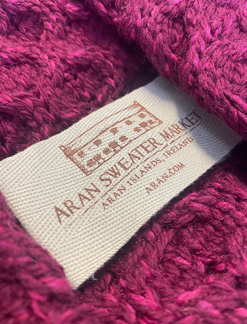 Aran Sweater Market Label