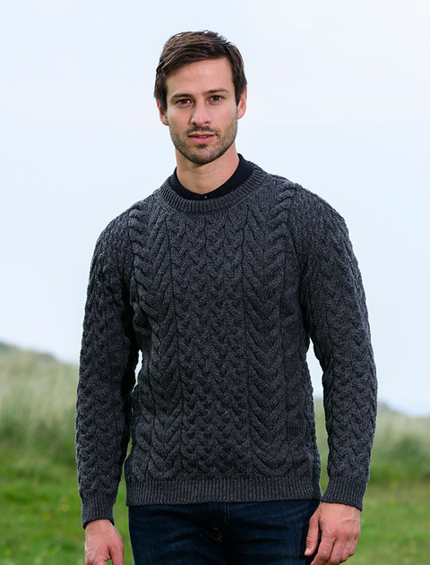 Mens - Shop By Color‎ - Grey‎s - Aran Sweater Market