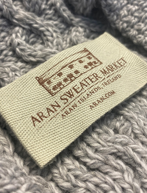 Aran Sweater Market Label