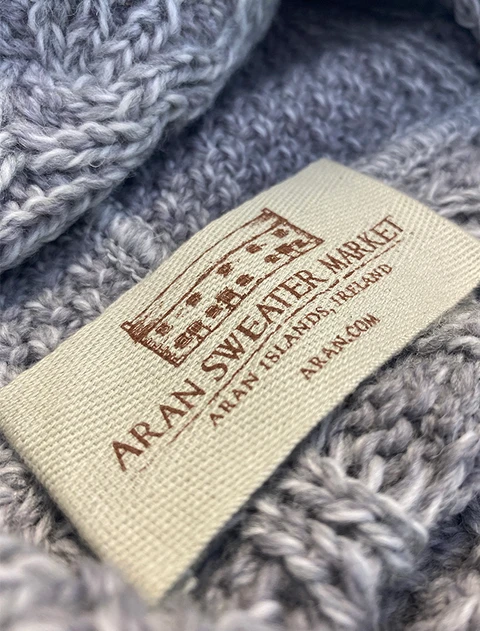Aran Sweater Market Label