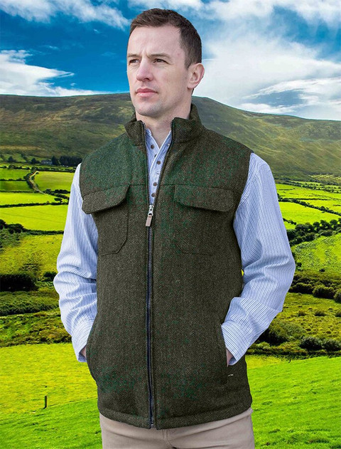 Men's Tweed Gilets