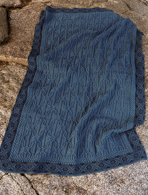 Aran Jacquard Throw