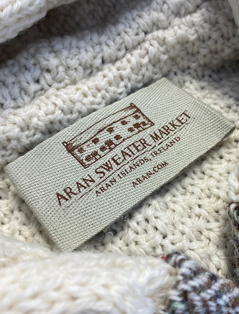 Aran Sweater Market Label
