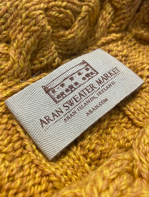 Aran Sweater Market Label