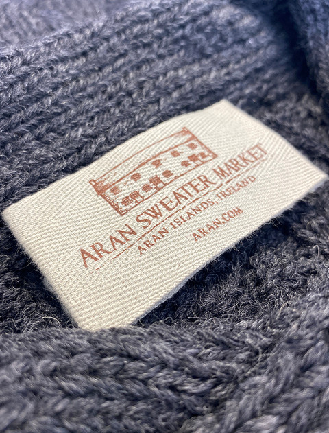 Aran Sweater Market Label