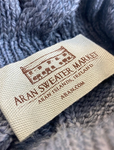 Aran Sweater Market Label