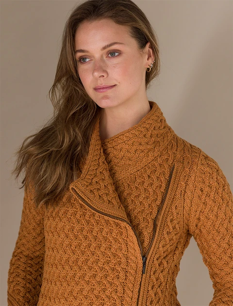 Carlow Trellis Jacket - Golden Ochre