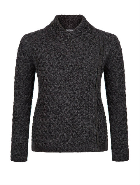 Carlow Trellis Jacket - Charcoal