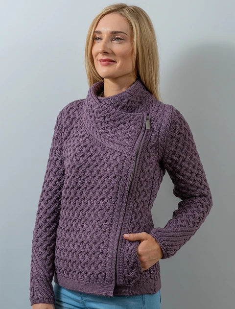 Carlow Trellis Jacket - Warm Lavender