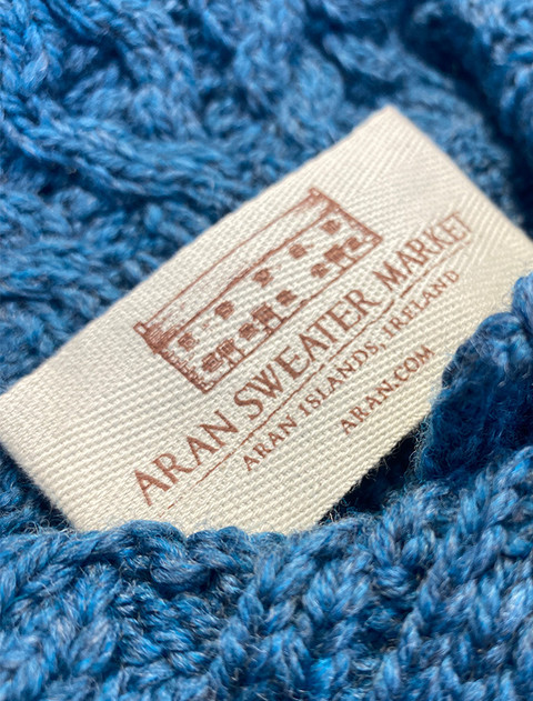 Aran Sweater Market Label