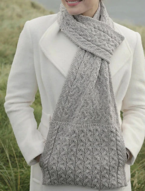 Pull Through Scarf - Toasted Oat