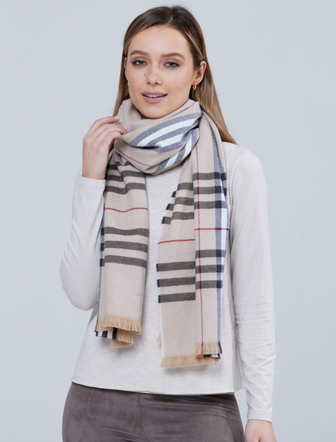 小物 SOFT BRUSHED HERRINGBONE SCARF Mini Herringbone Scarf