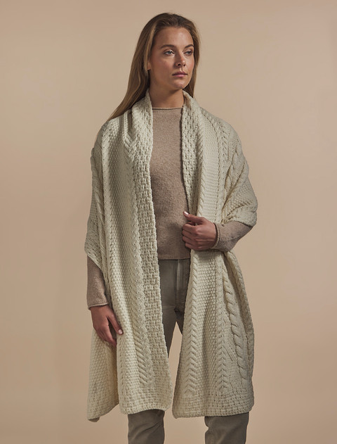 Costello Clan Aran Wrap