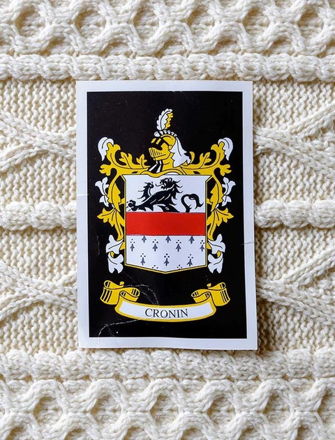 Cronin Clan Aran Bed Runner