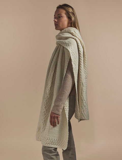 Donnelly Clan Aran Wrap