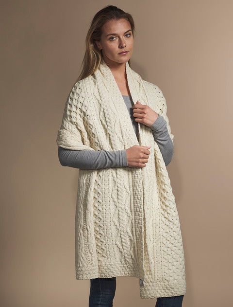 Hayes Clan Aran Wrap