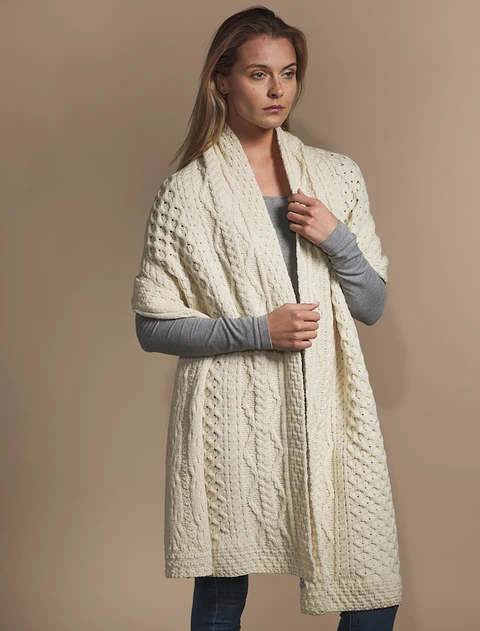 Hayes Clan Aran Wrap