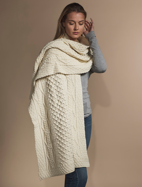 Hayes Clan Aran Wrap