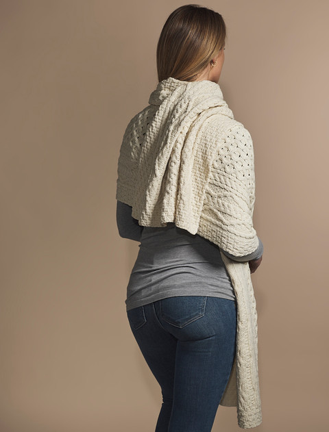 Hayes Clan Aran Wrap