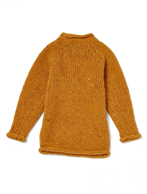 Kid's Roll Neck Sweater - Starfish