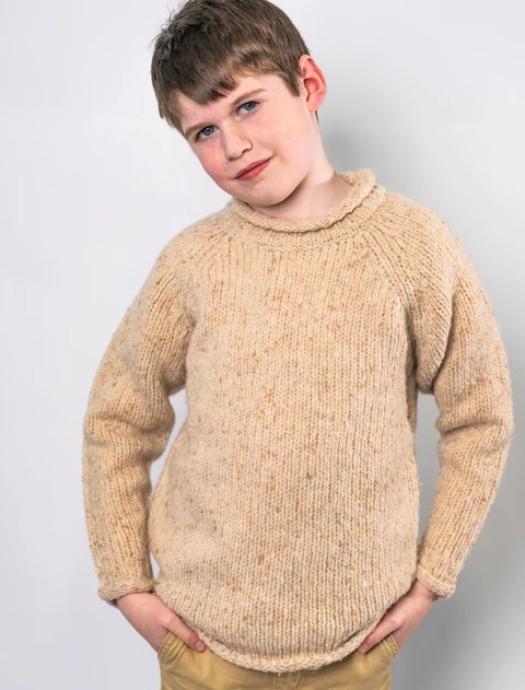 Kid's Roll Neck Sweater