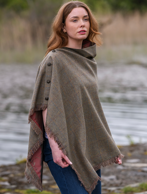 ladies poncho shawl