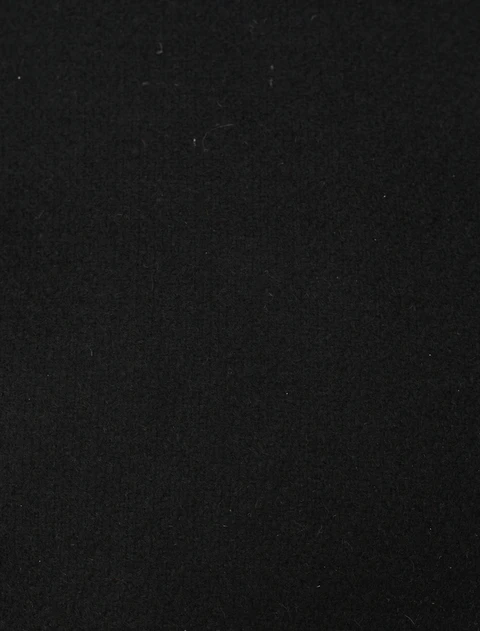 Donegal Tweed Flat Cap - Jet Black - Detail