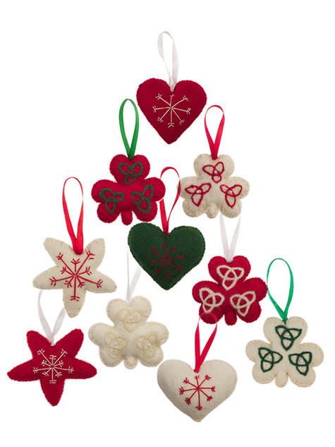 Aran Christmas Tree Decoration