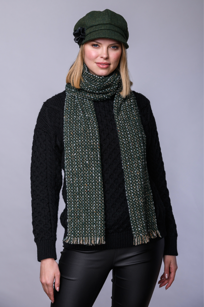 Atlantic Scarf - Green & Gold