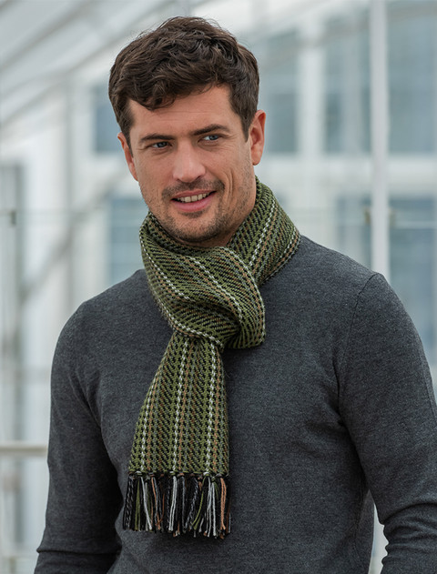 Alpaca Scarf - Countryside Tones
