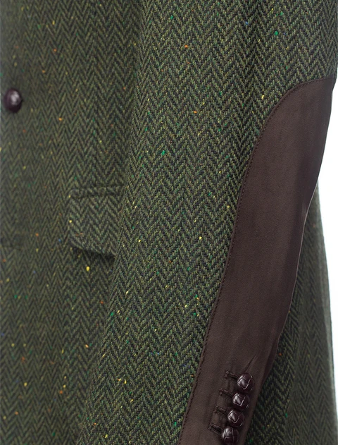 McDonagh Green Herringbone Heritage Tweed Jacket