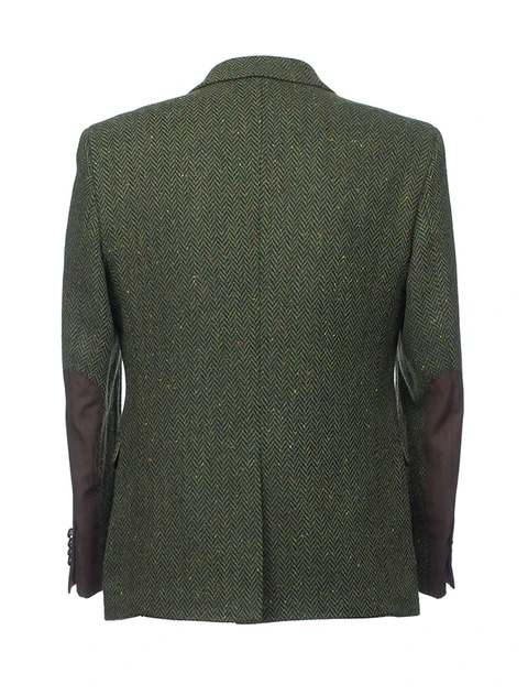 McDonagh Green Herringbone Heritage Tweed Jacket