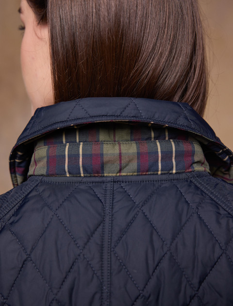 Molly Quilted Jacket - Navy
