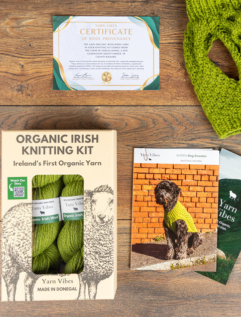 Madra Dog Jacket Knitting Kit
