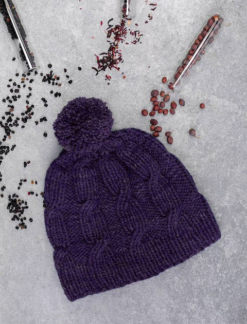 Riley Aran Hat Knitting Kit