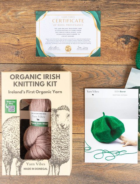 Siún Beret Knitting Kit